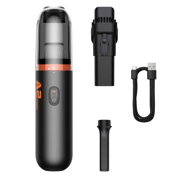 Автомобільний пилосос Baseus A2Pro Car Vacuum Cleaner (6000pa) Black