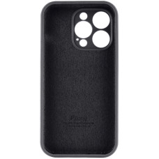 Чохол для смартфона Silicone Full Case AA Camera Protect for Apple iPhone 15 Pro Max 14,Black