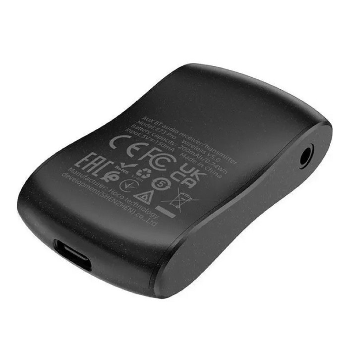 Bluetooth-ресивер HOCO E73 Pro Journey AUX BT audio receiver/transmitter Black Star