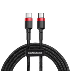 Кабель Baseus Cafule USB Cable Type-C-Type-C 3A 1m Red+Black