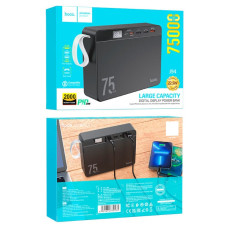 Зовнішній акумулятор HOCO J94 Overlord 22.5W fully compatible power bank(75000mAh) Black