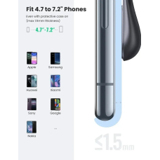 Автотримач для телефона UGREEN LP290 Waterfall Magnetic Phone Holder