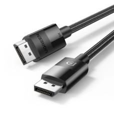 Кабель UGREEN DP114 DP 1.4 Male to Male Plastic Case Braided Cable 1m (UGR-80390)