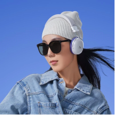 Бездротові накладні навушники ACEFAST H7 active noise reduction wireless headset Pearl white
