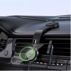 Автотримач для телефона з БЗП ACEFAST D37 magnetic wireless charging car holder for dashboard Black