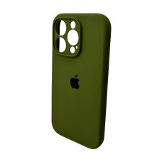 Чохол для смартфона Silicone Full Case AA Camera Protect for Apple iPhone 16 Pro 29,Army Green