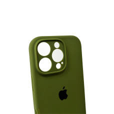 Чохол для смартфона Silicone Full Case AA Camera Protect for Apple iPhone 16 Pro 29,Army Green