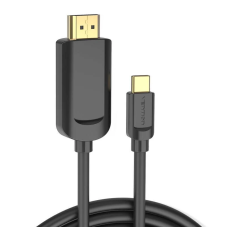 Кабель Vention Type-C to HDMI 4K 30Hz Cable 1M Black (CGUBF)