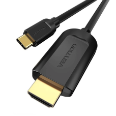 Кабель Vention Type-C to HDMI 4K 30Hz Cable 1M Black (CGUBF)