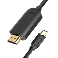 Кабель Vention Type-C to HDMI 4K 30Hz Cable 1M Black (CGUBF)
