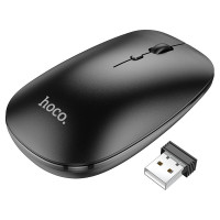 Маніпулятор миша HOCO GM15 Art dual-mode business wireless mouse Black
