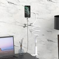 Тримач для телефона HOCO PH24 Balu tablet PC stand Silver+White