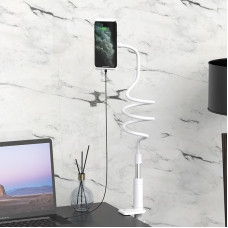 Тримач для телефона HOCO PH24 Balu tablet PC stand Silver+White