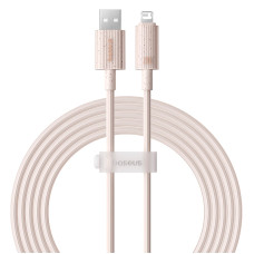 Кабель Baseus Habitat Series Fast Charging Cable Type-C to iP 20W 2m Wheat Pink