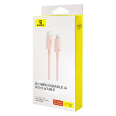 Кабель Baseus Habitat Series Fast Charging Cable Type-C to iP 20W 2m Wheat Pink