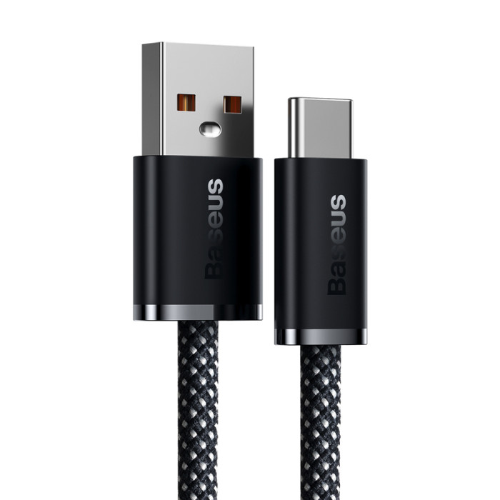 Кабель Baseus Dynamic Series Fast Charging Data Cable USB to Type-C 100W 1m Slate Gray