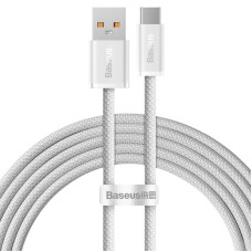 Кабель Baseus Dynamic Series Fast Charging Data Cable USB to Type-C 100W 2m White