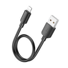 Кабель HOCO X96 Hyper charging data cable iP (L=0.25M) Black