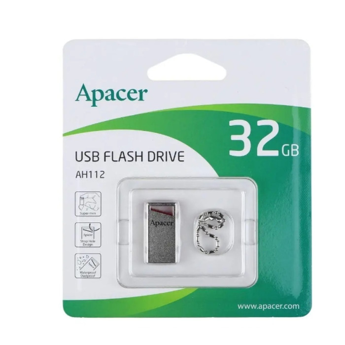Флеш-накопичувач Apacer USB 2.0 AH112 32GB Red