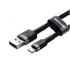 Кабель Baseus Cafule Cable USB For Lightning 1.5A 2m Gray+Black