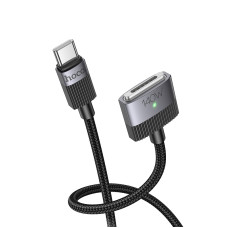 Кабель HOCO U141 Magnetic charging cable Type-C to Mag3 Black