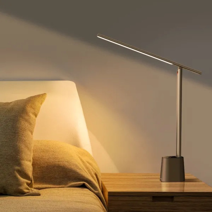 Світильник Baseus Smart Eye Series Charging Folding Reading Desk Lamp (Smart Light ) Gray