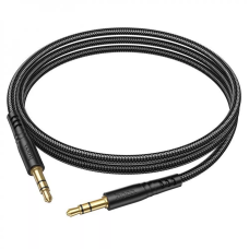 Аудіокабель HOCO UPA24 3.5mm male to 3.5mm male, nylon braid, 1m, Black