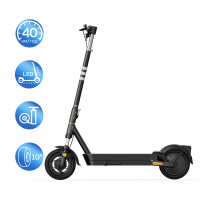 Електросамокат OKAI ES40-Black 10", 500(1000)W, 15.6Ah, 70km, 25km\h, 25%, NFC, App, 23kg