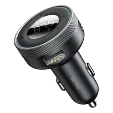АЗП з FM-модулятором Baseus Enjoy Car Wireless MP3 Charger (Wireless 5.0+5V/3.4A) Black