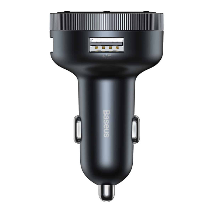 АЗП з FM-модулятором Baseus Enjoy Car Wireless MP3 Charger (Wireless 5.0+5V/3.4A) Black