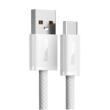 Кабель Baseus Dynamic Series Fast Charging Data Cable USB to Type-C 100W 1m White