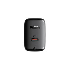 Мережевий зарядний пристрій ACEFAST A1 PD20W single USB-C charger Black