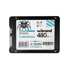 Накопичувач SSD Wibrand Spider 480GB 2.5" 7mm SATAIII Bulk