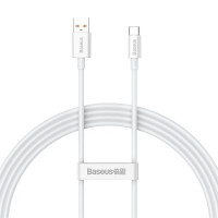 Кабель Baseus Superior Series Fast Charging Data Cable USB to Type-C 100W 1.5m Moon White
