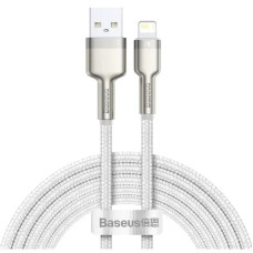 Кабель Baseus Cafule Series Metal Data Cable USB to IP 2.4A 1m White