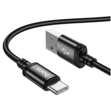 Кабель HOCO X91 Radiance charging data cable for Type-C(L=3M) Black