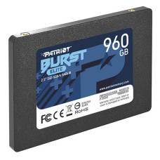 Накопичувач SSD Patriot Burst Elite 960GB 2.5" 7mm SATAIII TLC 3D