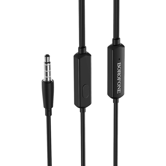 Навушники дротові BOROFONE BM39 (3.5mm) Black