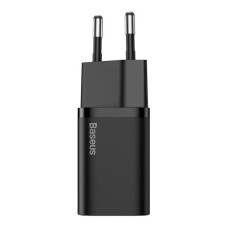 Мережевий зарядний пристрій Baseus Super Si Quick Charger 1C 25W EU Black