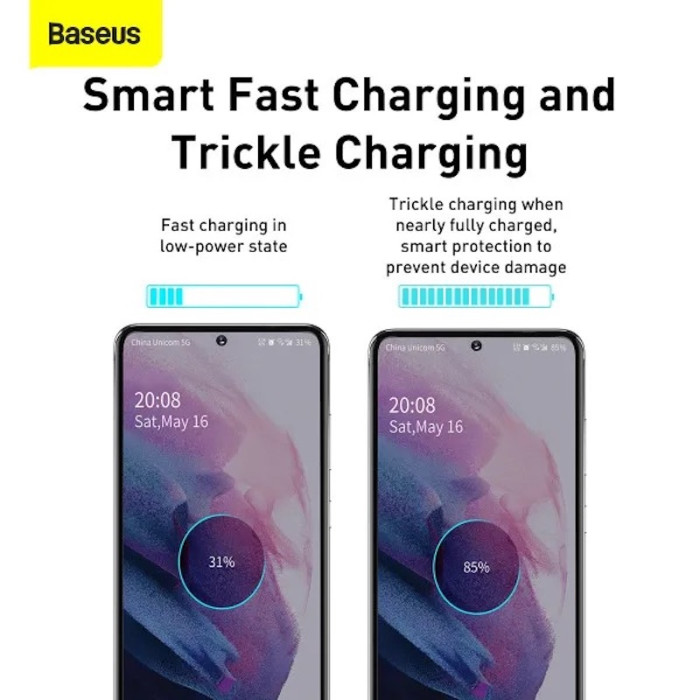 Мережевий зарядний пристрій Baseus Super Si Quick Charger 1C 25W EU Black