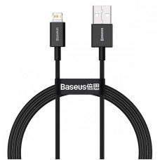 Кабель Baseus Superior Series USB to iP 2.4A 1m Black