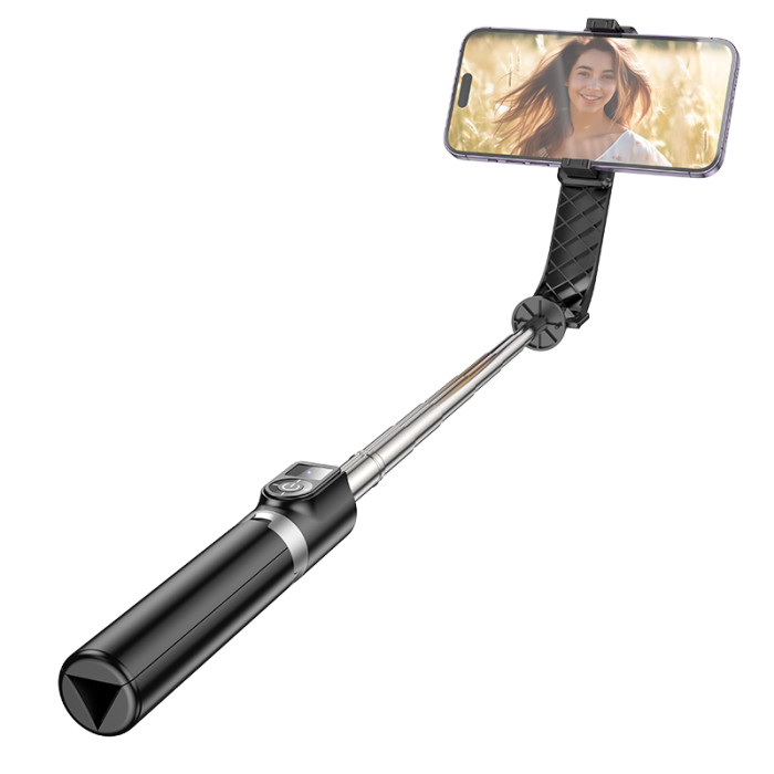 Селфі-трипод HOCO K20 Prior live broadcast holder (98cm) Black
