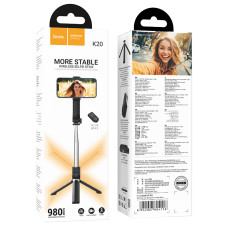 Селфі-трипод HOCO K20 Prior live broadcast holder (98cm) Black