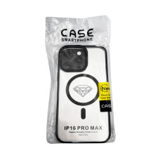 Чохол для смартфона Cosmic Acrilyc Colorful Mag for Apple iPhone 16 Pro Max Black