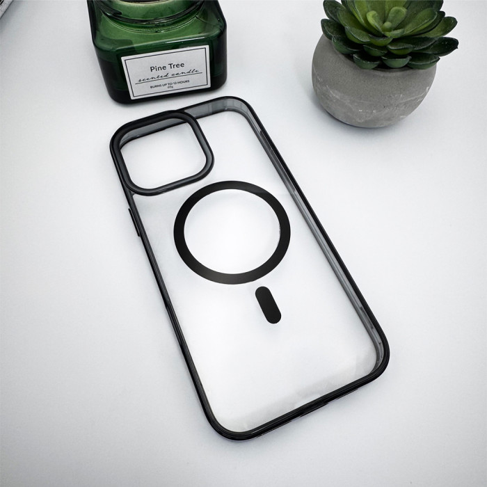 Чохол для смартфона Cosmic Acrilyc Colorful Mag for Apple iPhone 16 Pro Max Black