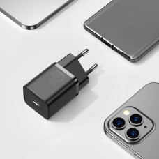 Мережевий зарядний пристрій Baseus Super Si Quick Charger 1C 20W EU Black