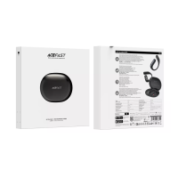 Бездротові навушники TWS ACEFAST FA002 ACEFIT Air wireless earbuds, ENC, IP54, Black