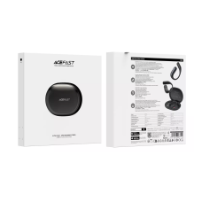 Бездротові навушники TWS ACEFAST FA002 ACEFIT Air wireless earbuds, ENC, IP54, Black