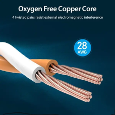 Мережевий кабель Vention Cat.8 SFTP Patch Cable 1M Black (IKABF)