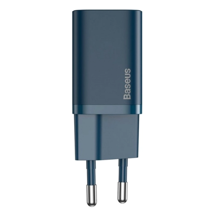 Мережевий зарядний пристрій Baseus Super Si Quick Charger 1C 20W EU Blue